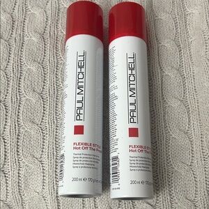 2 Paul Mitchell Flexible Style Hot Off The Press Thermal Protection Hairspray